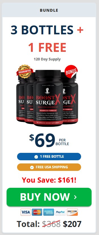 Boost Surge X 3 Bottle Price