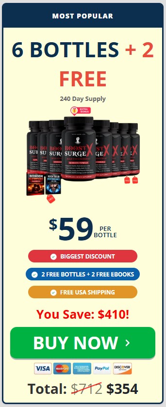 Boost Surge X 6 Bottle Price